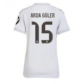 Dámské fotbalový oblečení Real Madrid Arda Guler #15 Domácí košile 2025-26 Krátkým Rukávem